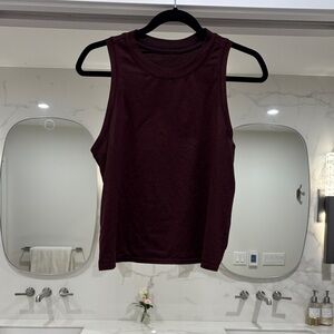 Vuori Burgundy Tank Top